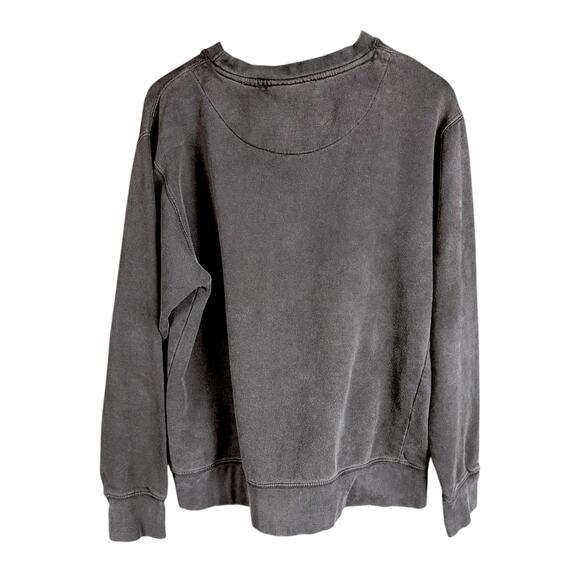 Men's Hasta Muerte Gun Logo Black Crewneck Sweatshirt Hustle Money - M - Picture 6 of 7